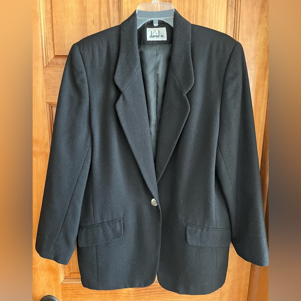 Women’s Black Blazer Jacket
